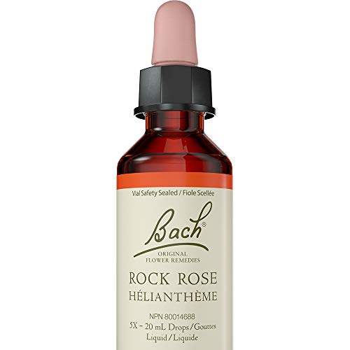 Bach Rock Rose Flower Essence – Natural Remedy for Fear & Emotional Balance 20 ml