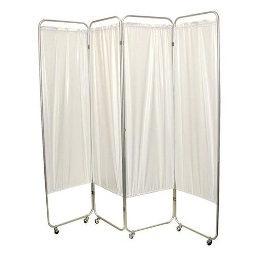 Four Panel Privacy Screen with Wheels – Portable Medical Privacy Solution