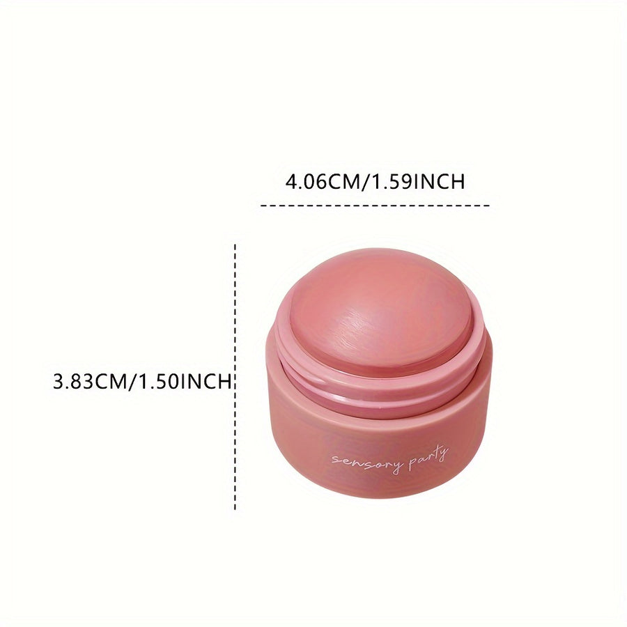 6 Color Blush Ball Peach Pinkish Blush Monochrome Matte Mist Instant Makeup For Any Crowd To Enhance The Complexion And Make The Skin Look Flawless