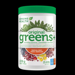 Genuine Health - Greens+ Original Tropical Fruit (228g 12)