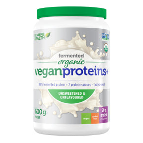 Genuine Health - Fermented Org Vegan Protein+ Unfl (600g 12)