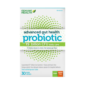 Genuine Health - AGH Probiotics, 15 Billion CFU (30vcap 24)