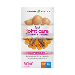Genuine Health - fast joint care with NEM & turmeric (60caps 48)