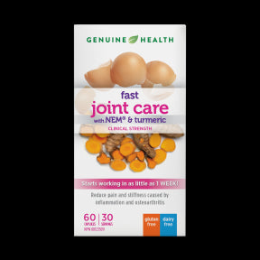 Genuine Health - fast joint care with NEM & turmeric (60caps 48)
