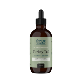 Forage Hyperfoods - Turkey Tail Tincture - Alcohol Free (118ml 24)