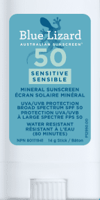 Blue Lizard - Sunscreen SPF 50 Sensitive Stick (14g 6)