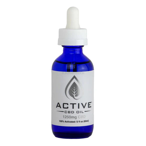 CBD Active Extra Strength Water Soluble Tincture - 300mg  - 1oz Bottle - Free Shipping