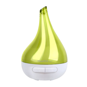 Drop-shaped Cool Mist Humidifier Ultrasonic Aroma Essential Oil Diffuser w/LED Light for Office Home Room Vehicle Study Yoga Spa