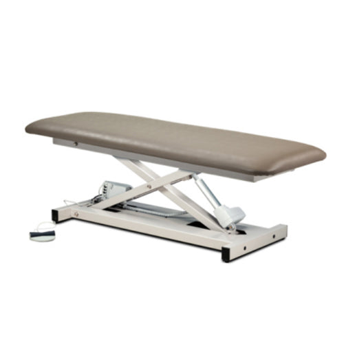 Power Table with One-Piece Top & Open Base – Adjustable Medical Exam Table