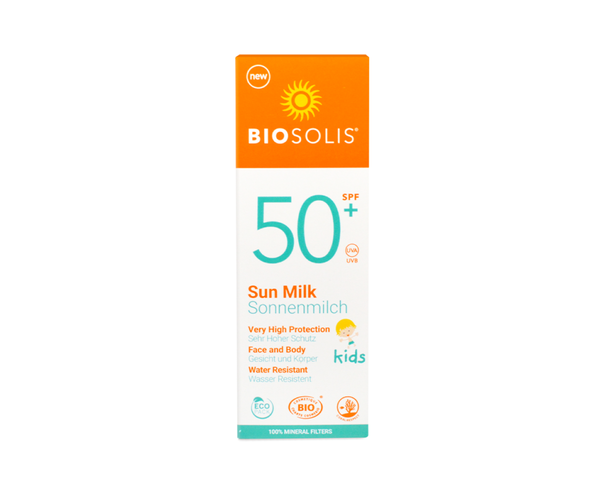 Biosolis - Sun Milk "KIDS" SPF50, 100ml - Biosolis