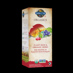 Garden of Life - ORGANICS PLANT IRON LIQUID (240ml 6)
