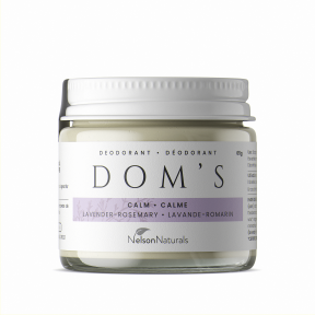 Dom's Deodorant - Calm Deodorant - Jar (65g 168)