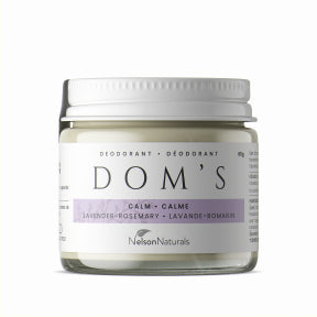 Dom's Deodorant - Calm Deodorant - Jar (65g 168)