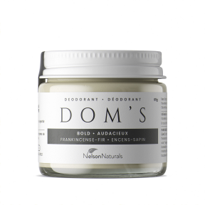 Dom's Deodorant - Bold Deodorant - Jar (65g 168)