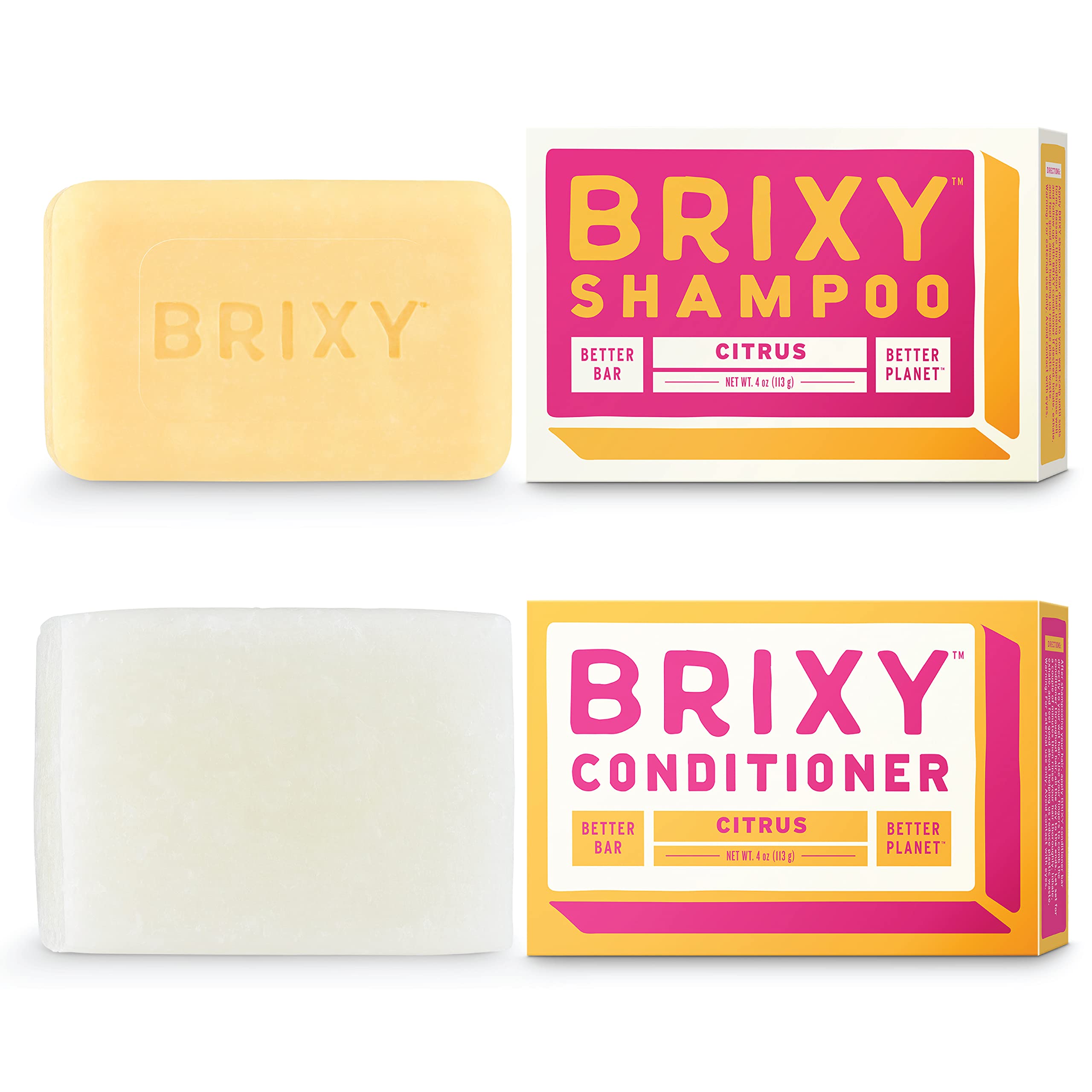BRIXY - Conditioner Bar - Citrus (113g 6)