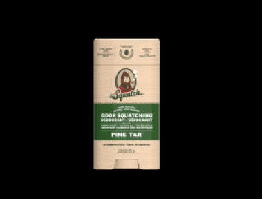Dr. Squatch - Pine Tar Wide Stick Deodorant (75g 6)