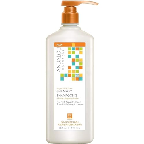 Andalou Naturals - Moisture Rich Argan Oil & Shea Sham (946ml 6)