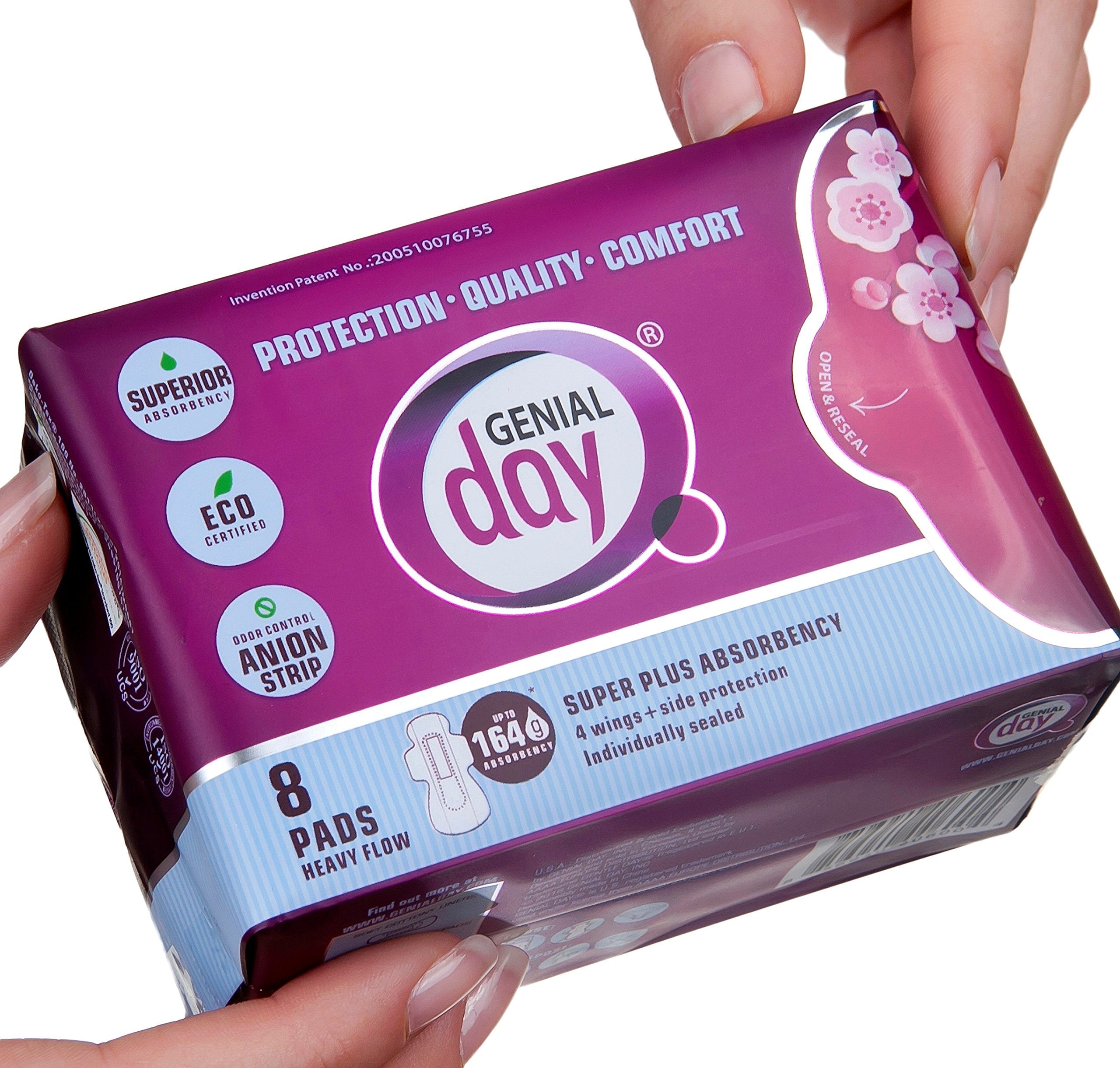 Genial Day - Heavy Flow Pads (8ct 48)