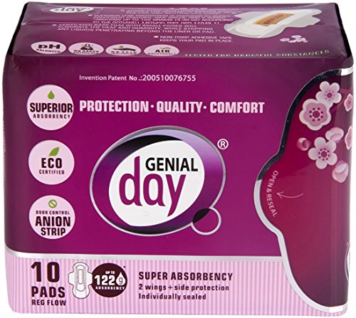 Genial Day - Regular Flow Pads (10ct 48)