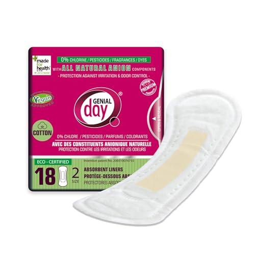 Genial Day - Absorbent Liners (18ct 6)