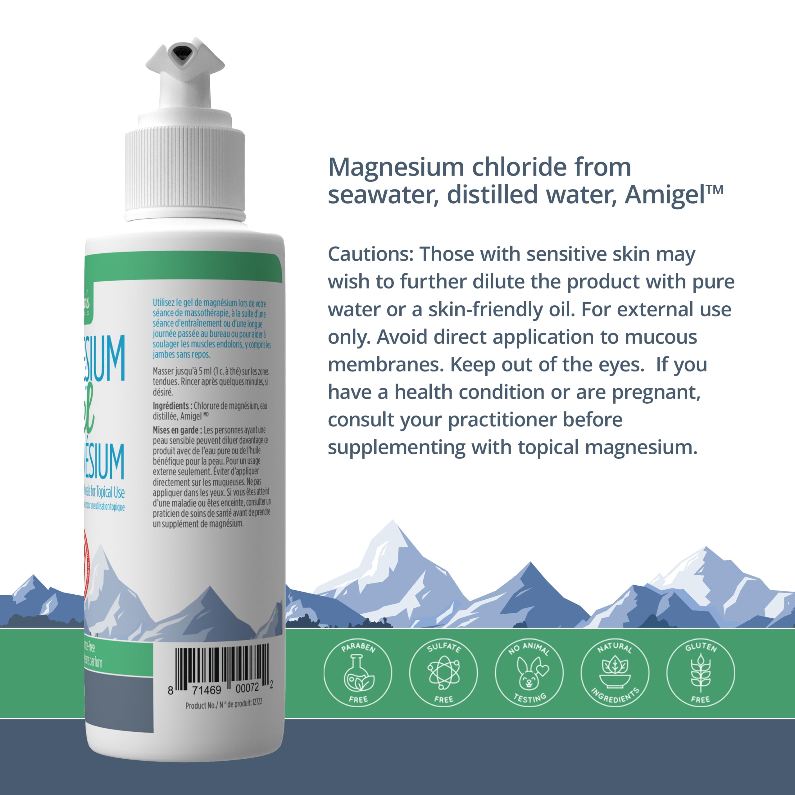 Bolton's Naturals - Magnesium Gel (237ml 12)