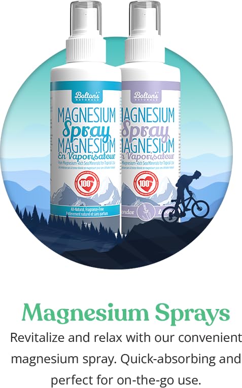 Bolton's Naturals - Magnesium Chloride Spray (118ml 12)
