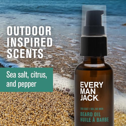 Every Man Jack - Beard + Face Wash - Sea Salt (200ml 16)