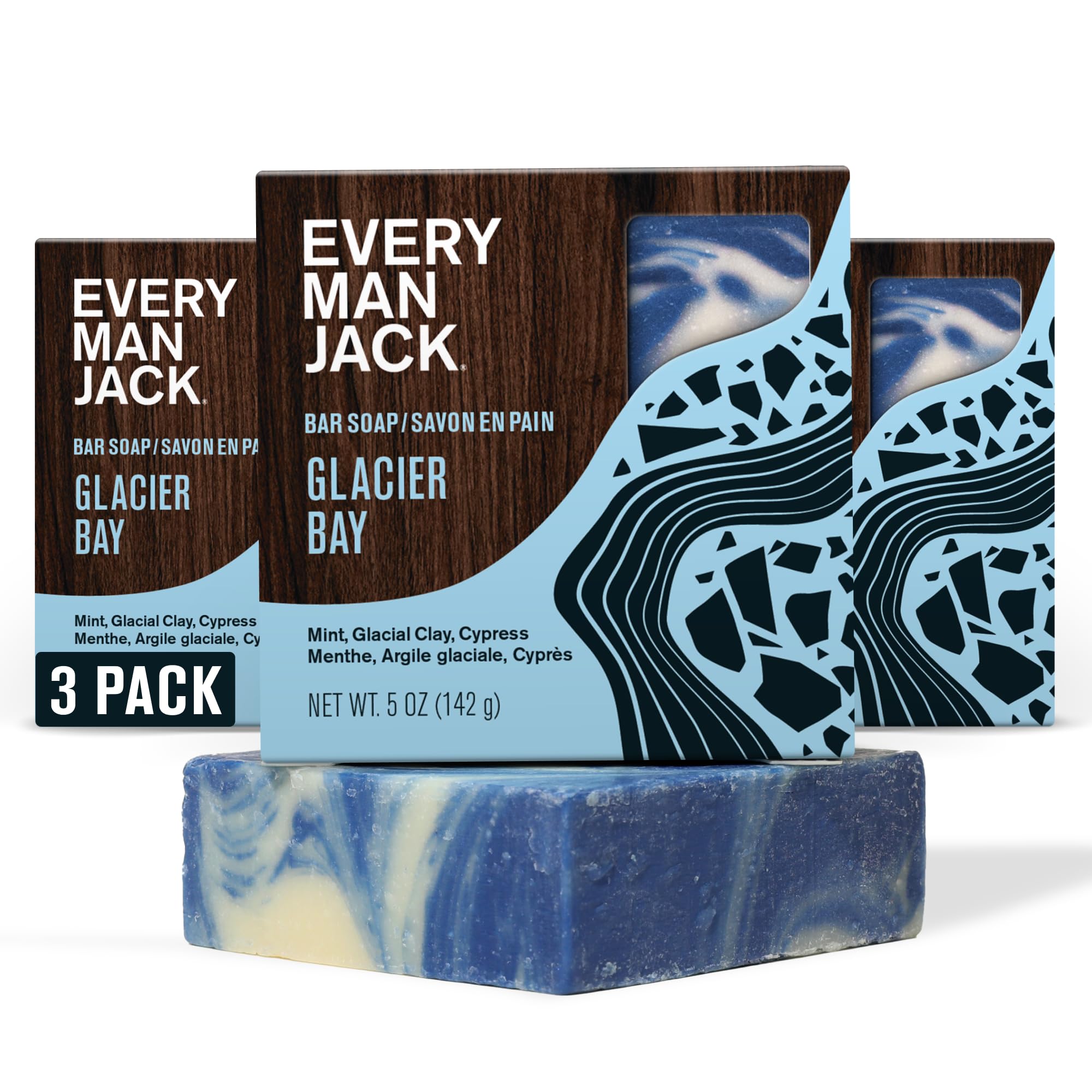 Every Man Jack - Cold Plunge Body Bar - Glacier Bay (142g 12)