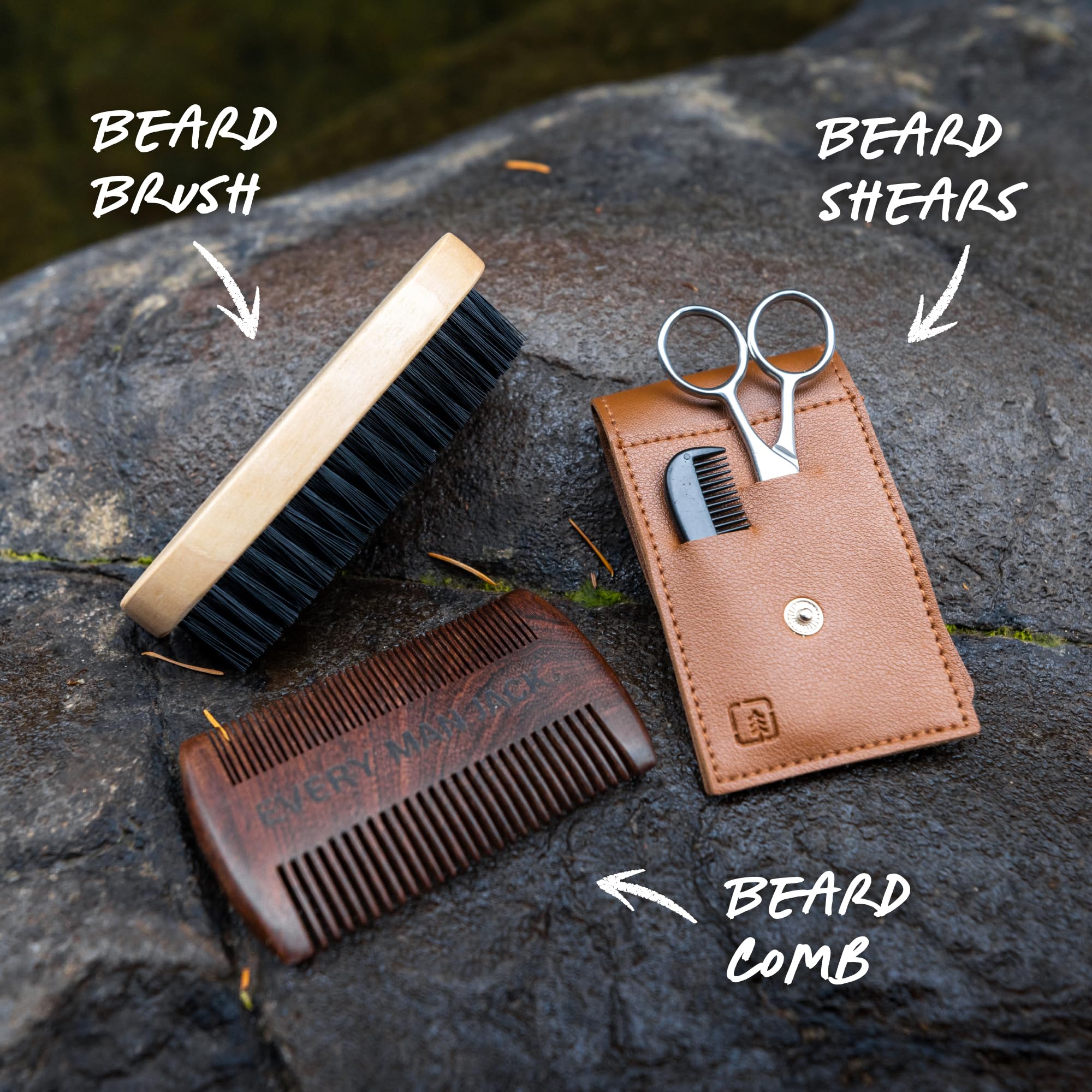 Every Man Jack - Beard Brush (1ea 8)
