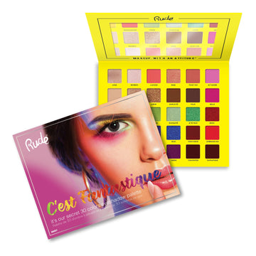 RUDE C'est Fantastique - 30 Eyeshadow Palette - Free Shipping