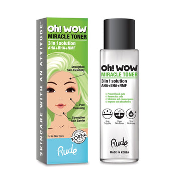 RUDE Oh Wow! Miracle Toner - Free Shipping