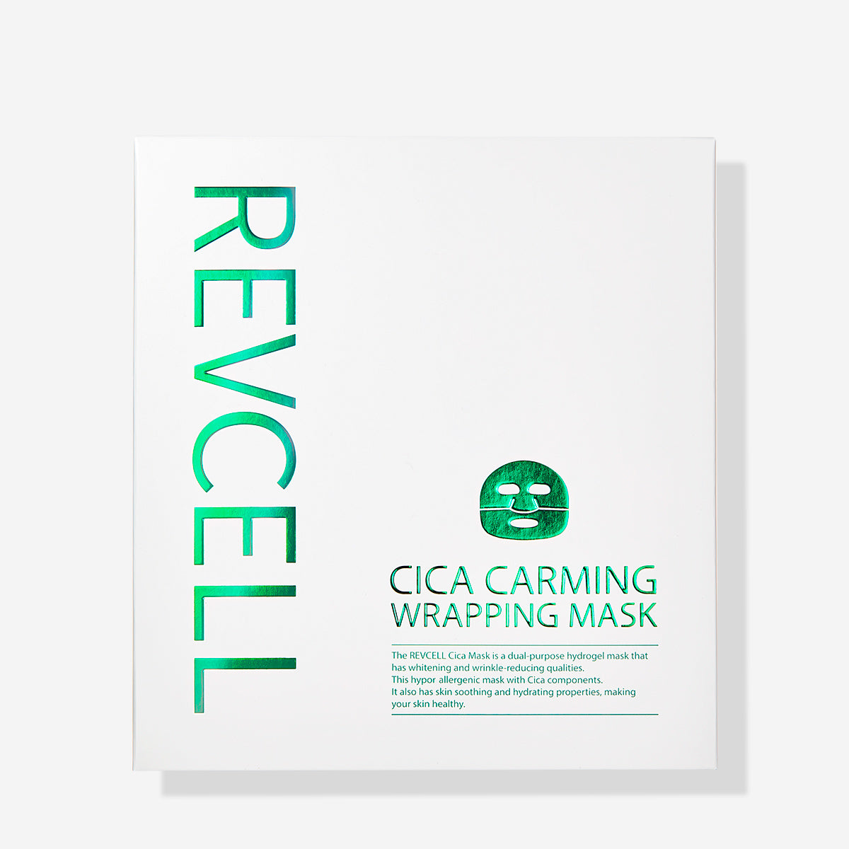 Revcell Cica Calming Wrapping Mask (5 Sheets) | Soothing & Hydrating Treatment