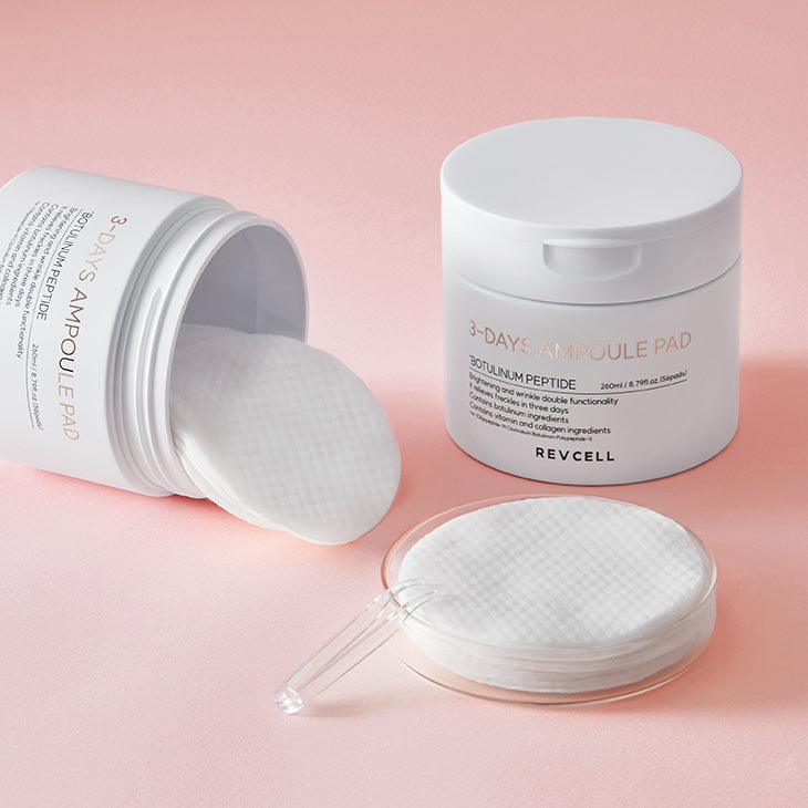 Revcell 3-Days Ampoule Pad (56 Pads) | Firming, Hydrating & Brightening