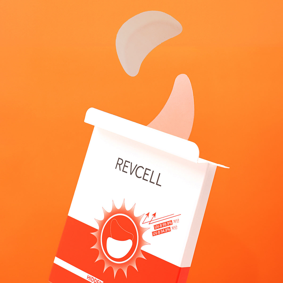 Revcell Hidden Sun Patch (5 Pouches / 2 Patches) | Targeted UV Protection