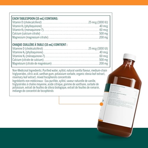 Genestra Brands - Cal Mag Vanilla Liquid + (450ml 12)