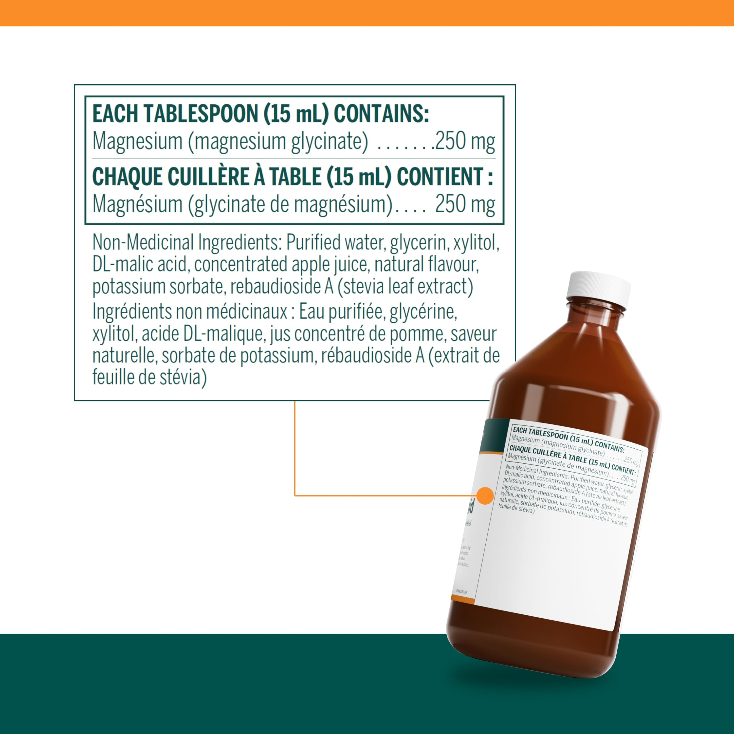 Genestra Brands - Magnesium Glycinate Liquid (450ml 1)