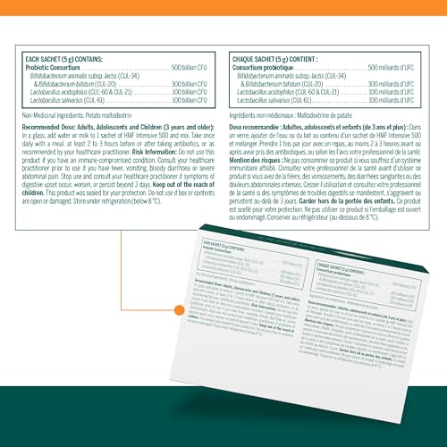 Genestra Brands - HMF Intensive 500 (30ct 48)