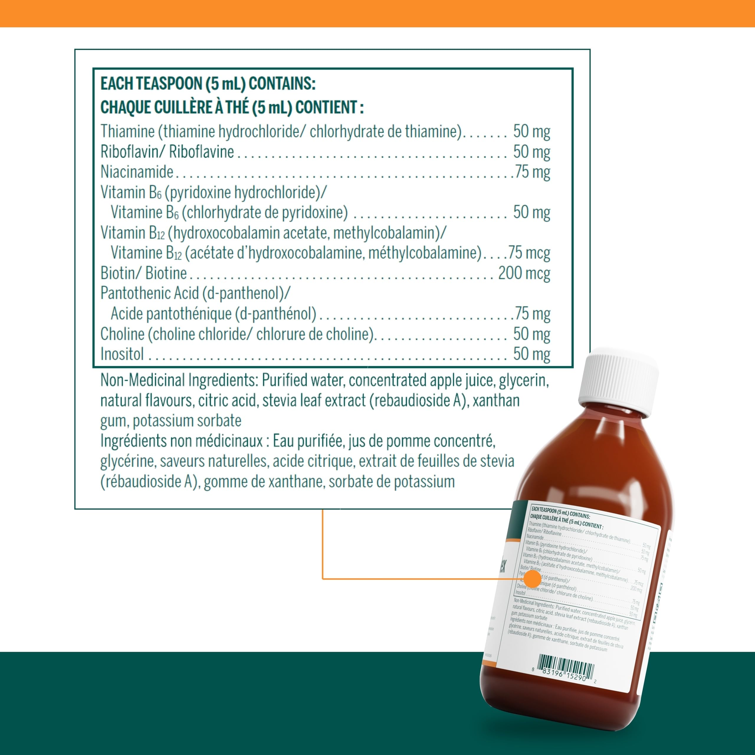 Genestra Brands - Liquid B Complex (450ml 6)