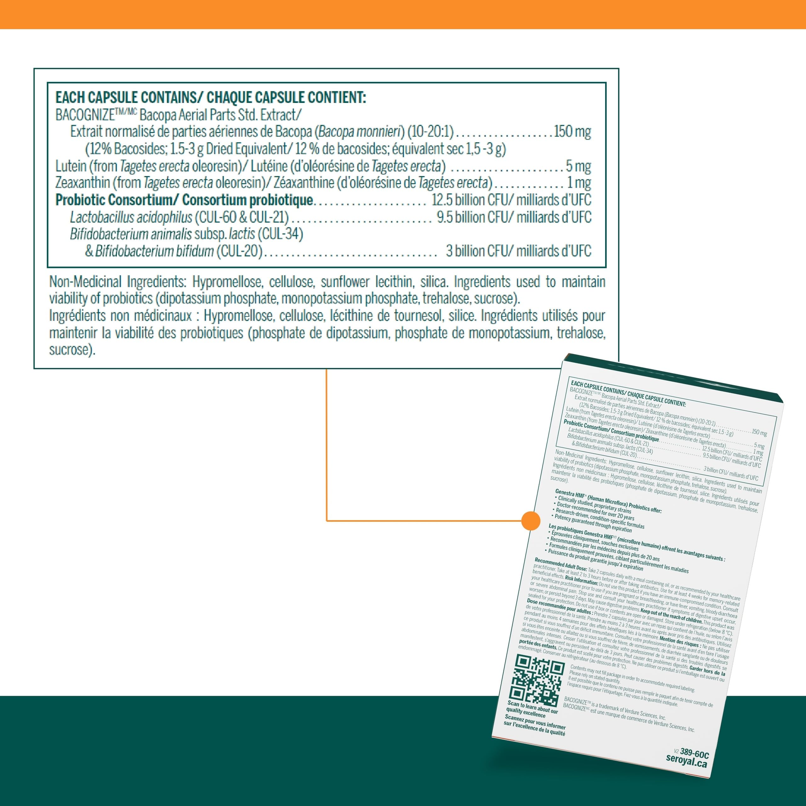 Genestra Brands - HMF Neuro Cognition (60caps 24)