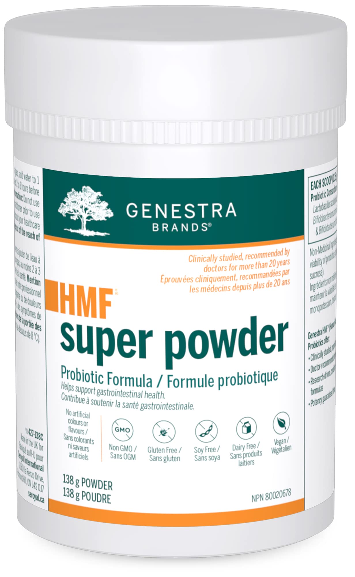 Genestra Brands - HMF Super Powder (138g 48)