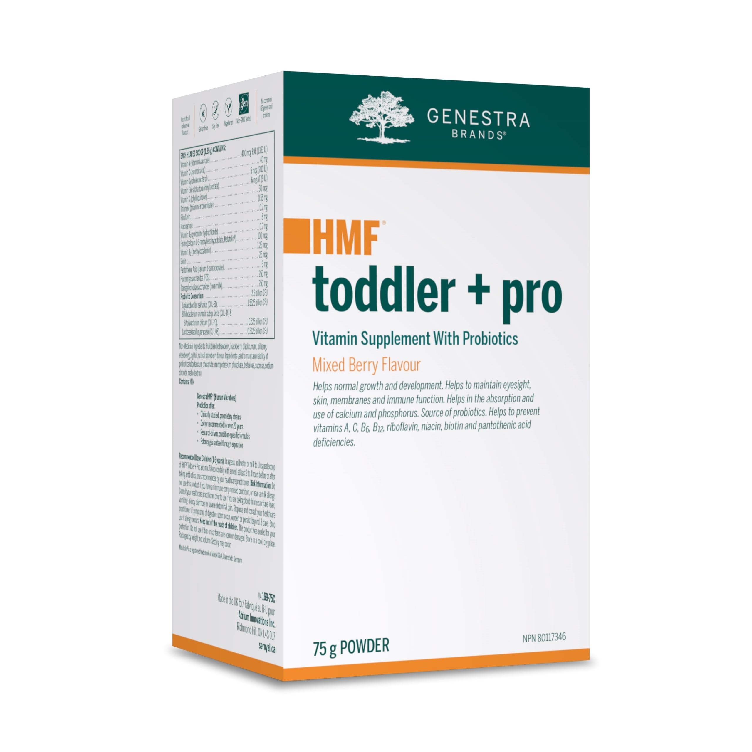 Genestra Brands - HMF Toddler + Pro (75g 20)