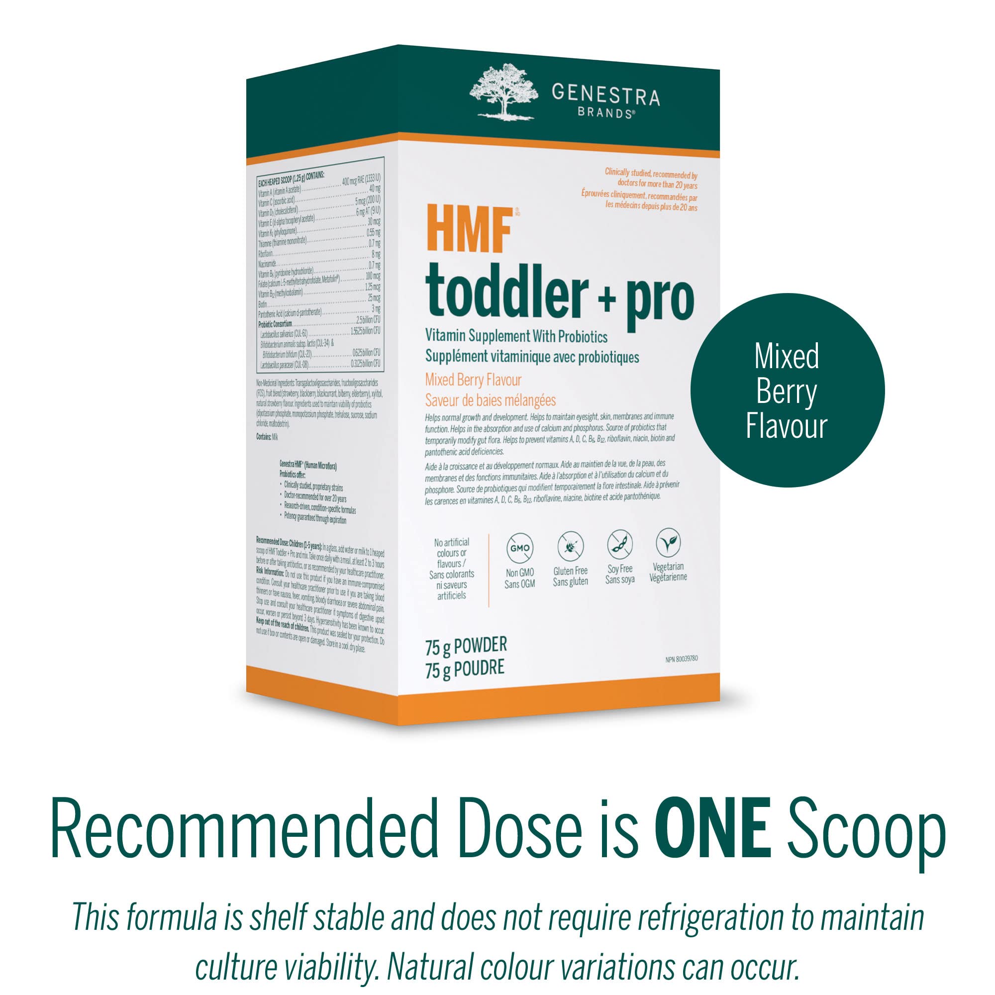 Genestra Brands - HMF Toddler + Pro (75g 20)