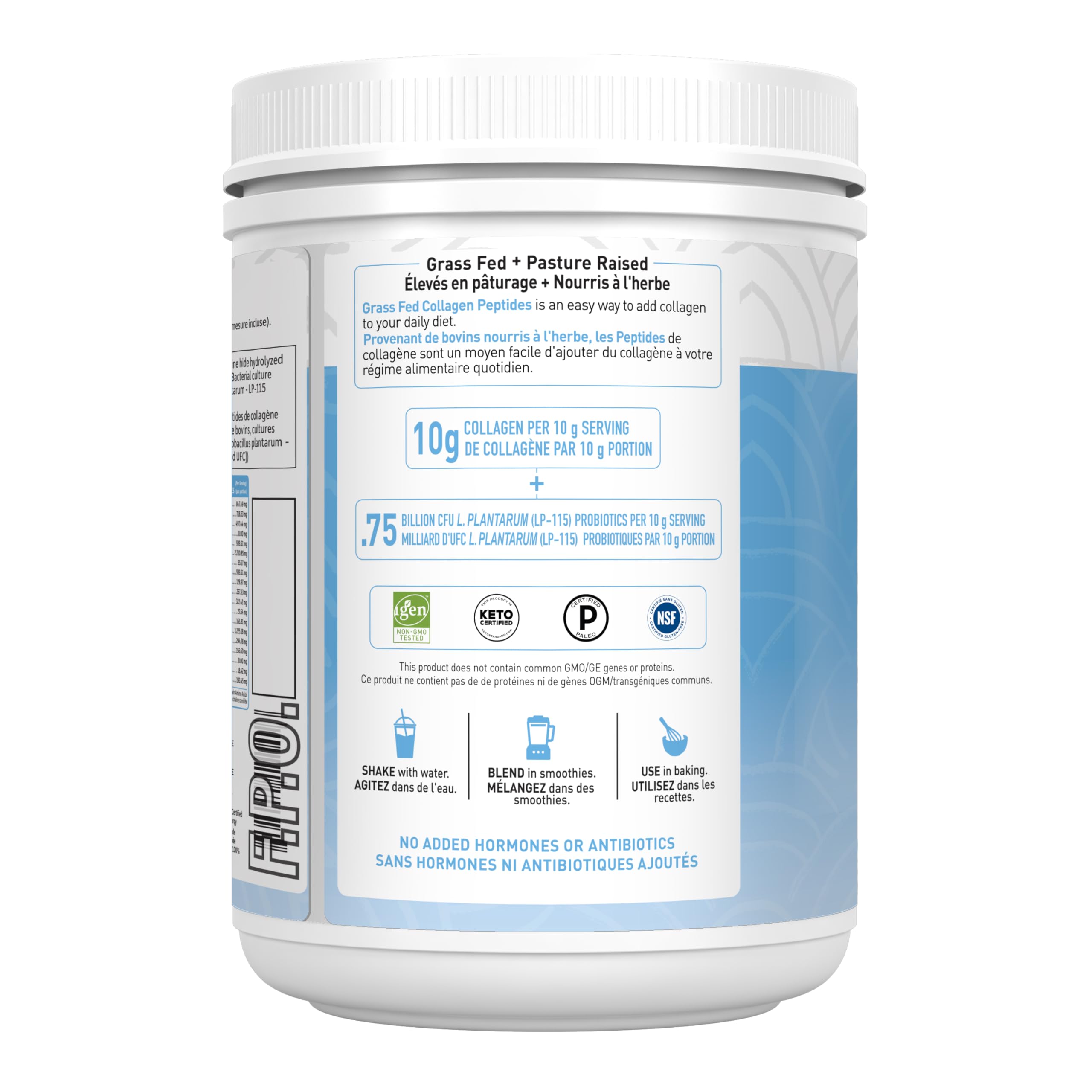 Garden of Life - Grass Fed Collagen Peptides (560g 6)