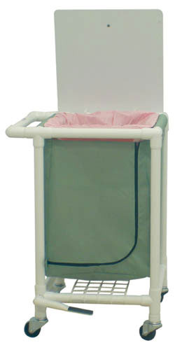 PVC Tubing Single Bag Hamper with Foot Pedal – Durable Hands-Free Laundry Solution