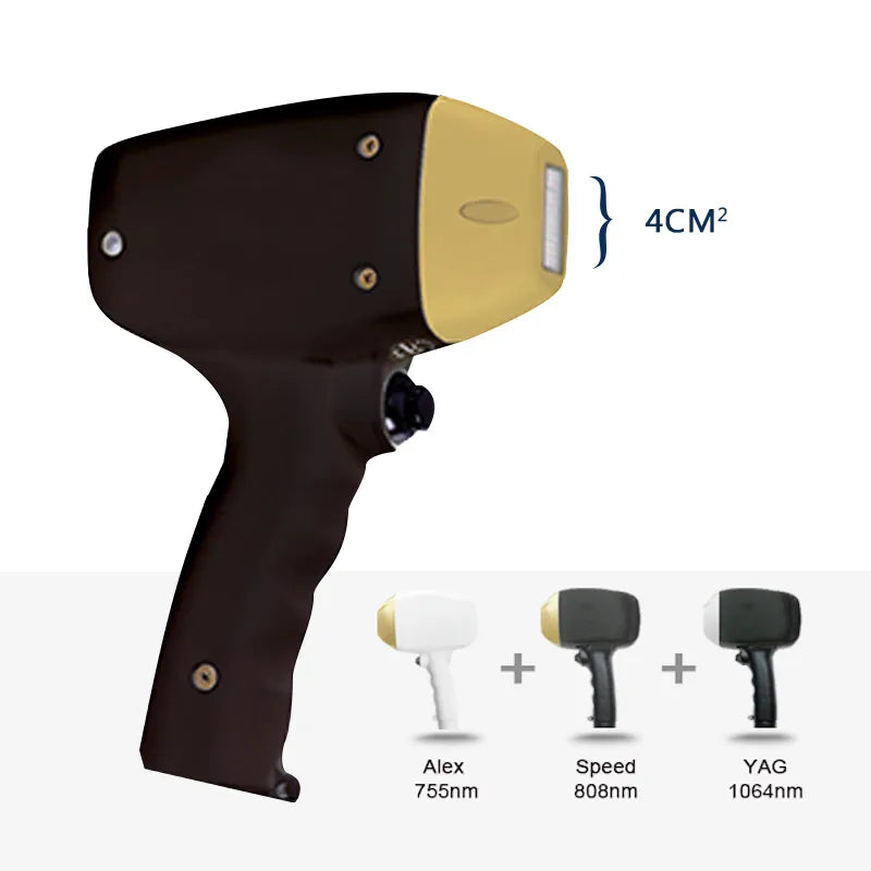 Professional 2-in-1 808nm Diode Laser Hair Removal & Skin Rejuvenation Machine