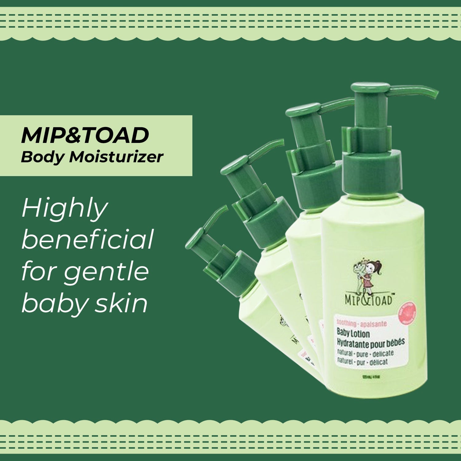 Baby Lotion – Gentle & Nourishing for Sensitive Skin, Enriched with Botanicals
