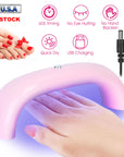 Portable 9W UV LED Nail Drying Lamp