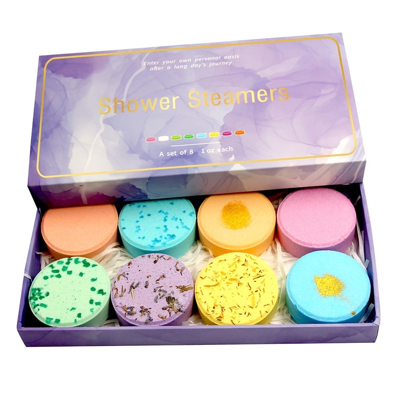 Shower Steamers 8 Pack Bath Bombs Essential Oil Self Care Gift For Women And Men, For Valentine's Day, Mother's Day, Birthday, Gifts for Women Mothers' Day