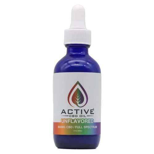 CBD Active Full Spectrum Water Soluble Tincture - 900mg -1oz Bottle - contains THC - Free Shipping