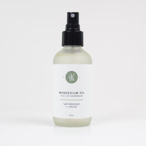 All Things Jill - Magnesium Oil: Sandalwood Vetiver (125ml 9)